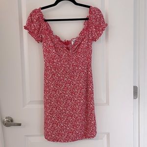 Princess Polly Red Flora Dress